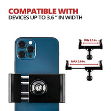 Load image into Gallery viewer, TACKFORM Tomahawk Phone Mount with 4.75" Arm and AMPS Mounting Base | 20mm Ball and Socket System