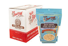 Load image into Gallery viewer, Bob's Red Mill Quick Cooking Steel Cut Oats, 22-ounce (Pack of 4)