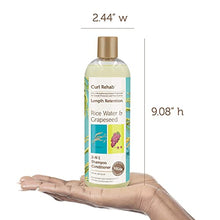 Load image into Gallery viewer, Curl Rehab Length Retention/Strength Treatment 2 in 1 Shampoo Conditioner (3 Pack), Enriched with Rice Water & Grapeseed, For Hair Growth, Protection & Frizz Control, 16 Oz