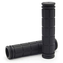Load image into Gallery viewer, AHOMAME Bike Handle Grips for Girls Boys and Kids, Non-Slip Bicycle Handlebar Grips Cover for Mountain Bike, Scooters Cruiser Road Bike Handle Grips, BMX MTB Cycling Replacement Parts (Color: Black)