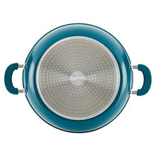 Load image into Gallery viewer, Rachael Ray 8-Piece Aluminum Cookware Set, Teal Shimmer