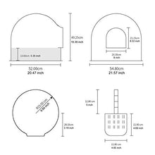 Load image into Gallery viewer, pidan Studio Snow House Igloo Cat Litter Box, Red Dot Design Award Winner, White