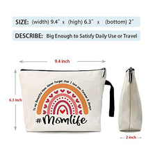 Load image into Gallery viewer, ZHANTUONE Mom life Cosmetic Bag,Gifts for Moms,New Baby Gift,Mom Birthday Gifts,Mom To Be New Mom,Baby Shower Gifts,Mothers Day Gifts ,For New Mom Maternity Gift,Pregnancy Gift