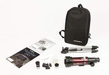 Load image into Gallery viewer, Orion 10034 GoScope II 70mm Refractor Travel Telescope Moon Kit (Burgundy)