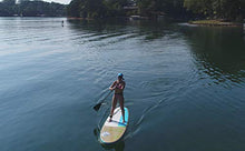 Load image into Gallery viewer, Boardworks Versa | Recreational Stand Up Paddleboard | Bombshell Epoxy Hardboard | 10' 6", Bamboo/Blue (4440529519)