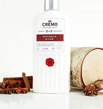 Load image into Gallery viewer, Cremo Barber Grade Bourbon & Oak 2-in-1 Shampoo & Conditioner, 16 Fl Oz (2-Pack)