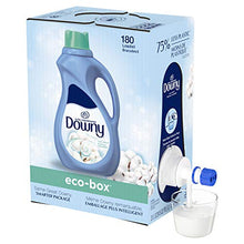 Load image into Gallery viewer, Downy Eco-box Ultra Concentrated Liquid Fabric Conditioner (fabric Softener), Cool Cotton, 180 Loads, 105 Fl Oz