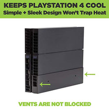Load image into Gallery viewer, HIDEit Mounts 4 Original PS4 Mount, Black Steel Wall Mount for PS4 Original, Safely Store PS4 Console Near or Behind TV