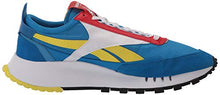 Load image into Gallery viewer, Reebok unisex-adult Classic Legacy Sneaker dynamic blue/horizon blue/instinct red 10 medium US
