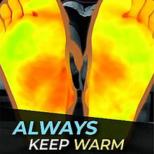 Load image into Gallery viewer, Self-heating Socks Winter Warm Socks, Men Women Self-heating Warm Socks Comfortable Stretch Durable Massage Warm And Cold-resistant Cotton Socks (Black)