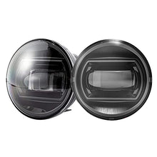 Load image into Gallery viewer, FIERYRED LED Fog Light Assembly Compatible with Tacoma 2005-11/Solara 2004-06/Sequoia 2008-15/Tundra 2007-13 Driving Fog Lamp, Offroad Front Bumper Replacement - Black, 1 Pair