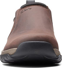 Load image into Gallery viewer, Clarks mens Grove Step Sneaker, Brown Leather, 9.5 US