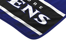 Load image into Gallery viewer, NORTHWEST NFL Baltimore Ravens Raschel Throw Blanket, 60" x 80", 12th Man