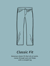 Load image into Gallery viewer, Amazon Essentials Men's Classic-Fit Wrinkle-Resistant Flat-Front Chino Pant, True Black, 34W x 34L