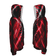 Load image into Gallery viewer, Albania Flag Print Hoodies Kids 3D Print Sweatshirts Long Sleeve Pullover Hoodies with Pocket for Teen Boys and Girls Black