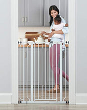 Load image into Gallery viewer, Regalo Easy Step Extra Tall Walk Thru Baby Gate, Includes 4-Inch Extension Kit, 4 Pack of Pressure Mount Kit and 4 Pack Wall Cups and Mounting Kit
