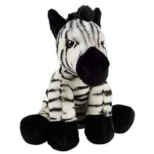 Load image into Gallery viewer, Forest & Twelfth 12" Stuffed Zebra Plush, Heirloom Collection Stuffed Animal, Premium Materials, Best Gift for Kids Age 3+, Nursery and Room Decor (Zebra)