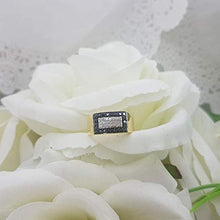 Load image into Gallery viewer, Dazzlingrock Collection 0.45 Carat (ctw) 10K Black & White Diamond Men's Hip Hop Pinky Ring 1/2 CT, Yellow Gold, Size 7
