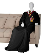 Load image into Gallery viewer, Harry Potter Comfy Throw Blanket with Sleeves, 48 x 71 Inches, Gryffindor Rules