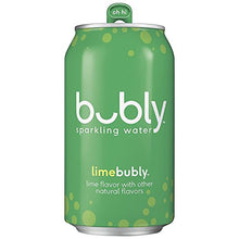 Load image into Gallery viewer, bubly Sparkling Water, Lime, 12 fl oz. cans (8 Pack)