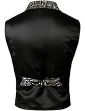 Load image into Gallery viewer, VATPAVE Mens Victorian Suit Vest Steampunk Gothic Waistcoat Small SU14 Beige