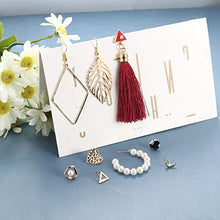 Load image into Gallery viewer, Udalyn 36 Pairs Fashion Earrings Set for Women Bohemian Dangle Tassel Earring Packs Acrylic Pearl Hoop Earrings Cute Small Ball Heart Moon CZ Stud Earrings for Birthday Gifts