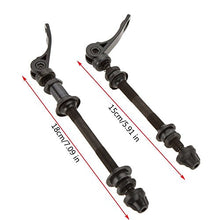 Load image into Gallery viewer, Dofover 4pcs/lot Front/Rear Bicycle Quick Release Bike Hub & Shaft Hollow Axle of Road Mountain Bicycle Parts
