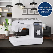 Load image into Gallery viewer, Brother ST150HDH Sewing Machine, Strong & Tough, 50 Built-in Stitches, LCD Display, 9 Included Feet