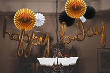 Load image into Gallery viewer, KAXIXI Party Hanging Paper Fans Decorations, Wedding Birthday Bachelorette Bridal Shower Party Ceiling Hangings Gender Reveal Baby Shower Graduation Decorations, 6pc