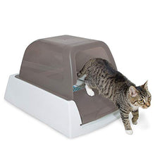 Load image into Gallery viewer, PetSafe ScoopFree Ultra Self-Cleaning Cat Litter Box – Automatic with Disposable Tray – Taupe Covered