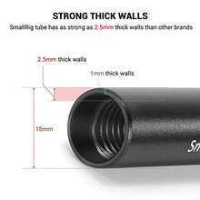 Load image into Gallery viewer, SmallRig 12 Inches (30 cm) Aluminum Alloy 15mm Rod with M12 Female Thread, Pack of 2 – 1053