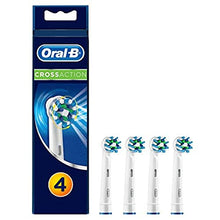 Load image into Gallery viewer, Oral-B Cross Action Electric Toothbrush Replacement Brush Heads Refill, 4Count