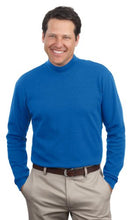 Load image into Gallery viewer, Port & Company Men's Mock Turtleneck - 3X-Large - Navy blue