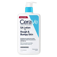 Load image into Gallery viewer, CeraVe SA Lotion for Rough & Bumpy Skin | Vitamin D, Hyaluronic Acid, Lactic Acid & Salicylic Acid Lotion | Fragrance Free & Allergy Tested | 19 Ounce