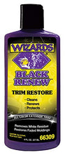 Load image into Gallery viewer, WIZARDS - Black Renew Trim Restorer Treatment, 8 Oz.