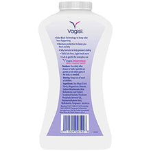 Load image into Gallery viewer, Vagisil Odor Block Feminine Deodorant Powder for Women, Talc-Free, Gynecologist Tested, 8 Ounce (Packaging May Vary)