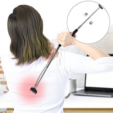 Load image into Gallery viewer, Yexixsr 3 Pack Extendable Back Scratcher Portable Telescopic Back Massager Back Scratchers for Men Women Kids Adults, Back Scratching Tool with Rubber Handles
