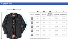 Load image into Gallery viewer, Men's Heavyweight Canvas Flannel Lined Shirt Jacket, Timber Brown Small