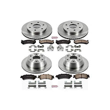 Load image into Gallery viewer, Power Stop KOE2010 Autospecialty Front and Rear Replacement Brake Kit-OE Brake Rotors & Ceramic Brake Pads