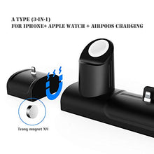 Load image into Gallery viewer, Daite Charging Stand for Apple Products,3 in 1 Charging Dock Stand Compatible with iPhone Xs/Xs Max/Xr/X/8 plus/8/7plus/7/iWatch Series 4/3/2/1. (3 in 1)