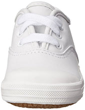 Load image into Gallery viewer, Keds Champion Lace Toe Cap Sneaker (Infant/Toddler),White,1 Infant M