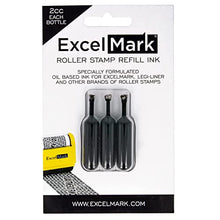 Load image into Gallery viewer, ExcelMark Rolling Identity Theft Guard Stamp (Refill Ink Set)