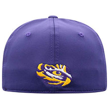 Load image into Gallery viewer, Top of the World Lsu Tigers Men's Phenom Memory Fit 1Fit Hat Team Color Icon, One Fit