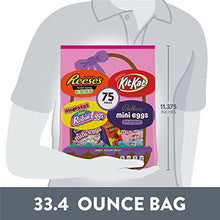Load image into Gallery viewer, REESE'S, KIT KAT, WHOPPERS & CADBURY Chocolate Assortment Candy, Easter, 33.4 oz Bag (75 Pieces)