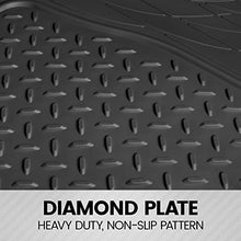Load image into Gallery viewer, BDK-MT-785 Heavy Duty Cargo Liner Floor Mat-All Weather Trunk Protection, Trimmable to Fit & Durable HD Rubber Protection for Car SUV Sedan Auto - Black