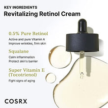 Load image into Gallery viewer, COSRX Retinol 0.5 Oil | Anti-aging Oil with 0.5% Pure Retinol | Reduce Wrinkles, Fine Lines, and Signs of Aging | Not Tested on Animals, No Parabens