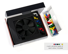 Load image into Gallery viewer, Noctua NF-F12 PWM chromax.Black.swap, Premium Quiet Fan, 4-Pin (120mm, Black)
