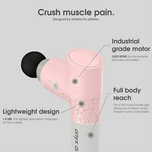 Load image into Gallery viewer, Onyx Athletics X-56 Elite - Professional Percussion Massage Gun for Athletes - Muscle Massager Handheld - Ultra Quiet Deep Tissue Personal Massager - Full-Body Relief and Recovery (Shell Pink)