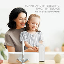 Load image into Gallery viewer, FUNGENE Automatic Foaming Soap Dispenser, Interactive ABS Rechargeable Foam Dish Soap Dispensers Pearl White for Kitchen、Bathroom
