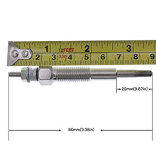 Load image into Gallery viewer, JEENDA 3PCS Glow Plug SBA185366092 SBA185366040 for Ford Tractor 1100 1110 1120 1200 1210 1215 1220 1300 1320 1510 1530 1620 1630 1710 1715 1720 1725 1910 1925 1990 2110 3412